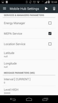 M-Hub Settings